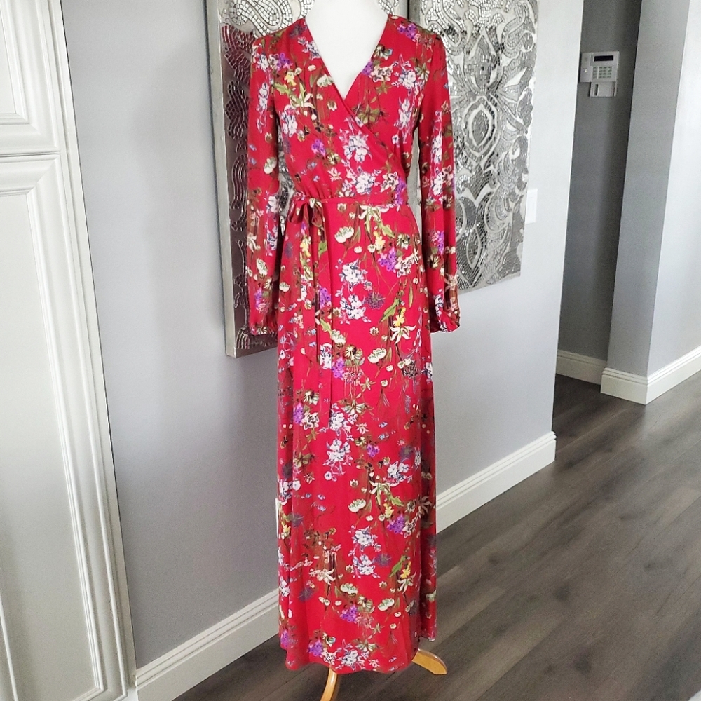 NWT GIANNI BINI | Floral Maxi Dress S/M